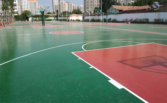新标准澳门尼威斯人网站8311pu篮球场从施工到使用需要多久